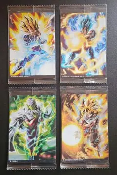 ドラゴンボール トレーディングカードセット　イタジャガ ４枚　未開封 イタジャガ ドラゴンボール 4枚セット 未開封 パッケージ図柄 - メルカリ