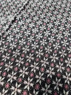 ジャガードニット生地