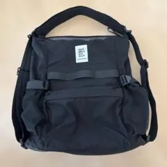 2WAY リュック ショルダーバッグ ブラックのサムネイル