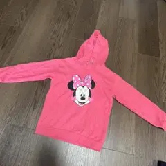 Disney ミニーマウス ピンク パーカー XL 120