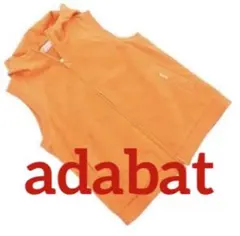 adabat アダバットフード付きフリースベスト　サイズ2