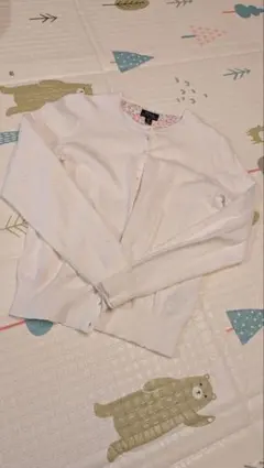 POLO RALPH LAUREN ホワイトカーディガン