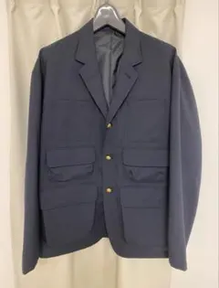 【美品】Beams 3ステップポケットブレザージャケット Sサイズ
