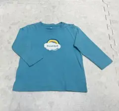 mont-bell 80cm 水色ロンTシャツ