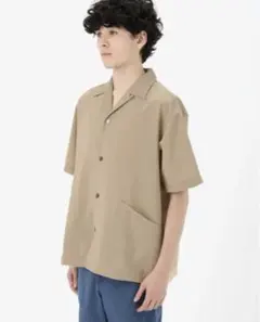 HELLY HANSEN 半袖シャツ ベージュ Mサイズのサムネイル