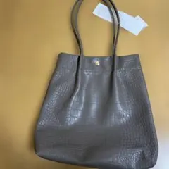 クロコダイル風 トートバッグ