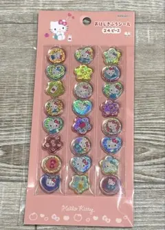 おはじきふうシール　ハローキティ　サンリオ