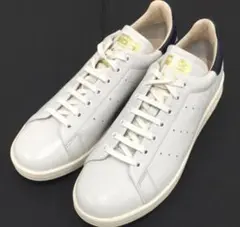 【美品】adidasスタンスミスCQ3033リコン（白×ネイビー 26.5cm）