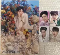 ZEROBASEONE A4クリアポスター　ゴヌク　トレカ　セット　ゼベワン