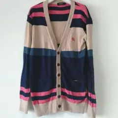 BURBERRY BLACK LABEL マルチボーダー カーディガンのサムネイル