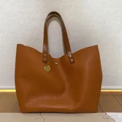 キャメル トートバッグ