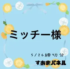 ミッチー様