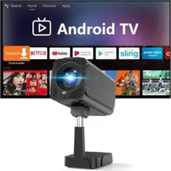 신제품 프로젝터 안드로이드 TV 내장 매뉴얼/홈 시어터 (박스 포함)