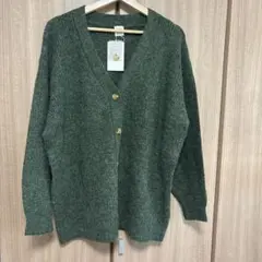 新品未使用　アングリッド　 Vネック ロング　カーディガン