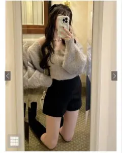 ハイウエストショートパンツ　gm759