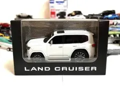 トヨタ　ランクル プルバックカー　カラーサンプル　ホワイト