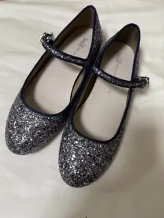 オリエンタルトラフィック　グリッターストラップパンプス