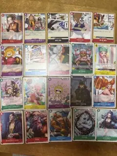 ワンピースカードゲーム まとめ売り 被りなし コモン40枚　アンコモン20枚