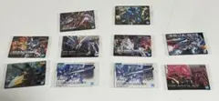 GUNDAMガンプラパッケージアートグミ　10枚セット