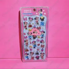 プチドロップステッカー　ミニーマウス　ディズニー　ボンボンドロップシール　ミニー