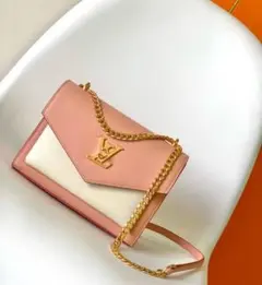 Louis Vuitton ピンク チェーンバッグ