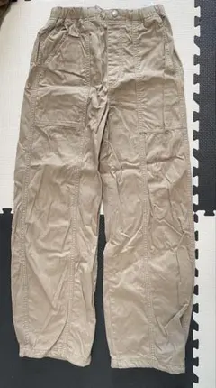 GU ベージュ カーゴパンツ Sサイズ