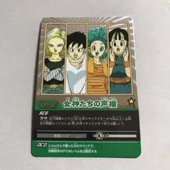 ドラゴンボールZ データカードダス2 『女神たちの声援 シークレット』