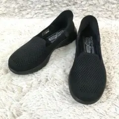 美品✨️ スケッチャーズ Slip-ins 23cm 黒 スリッポン