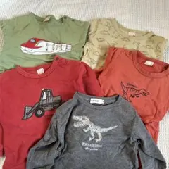 男の子 90サイズ トップスまとめ売り 5点 petit main