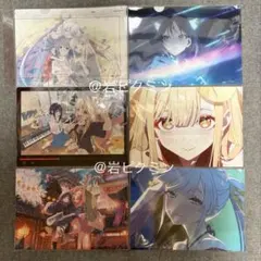 超かぐや姫！ラフ原画クリアファイル　メイン、アナザービジュアル　ヤチヨ　彩葉