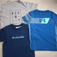 Columbia　 UNDERARMOUR montbell　昆虫プリント T