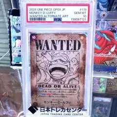 【PSA10鑑定済】ワンピースカード手配書 新たなる皇帝 OP05-119 ニカ