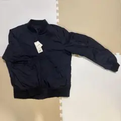 ネイビー MA-1 フライトジャケット L ユニクロ