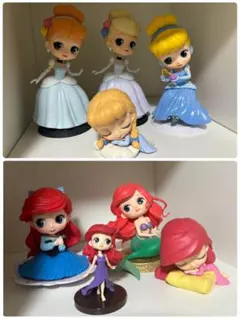 最終値下げ　キューポスケット　フィギュア　ディズニープリンセス
