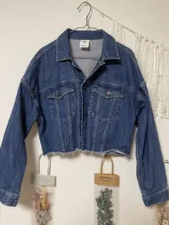 【美品】niko and ... デニムクロップドジャケット
