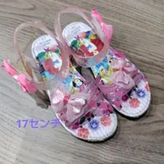 ディズニープリンセス サンダル ピンク