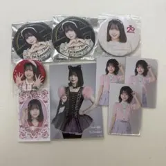 AKB48 川村結衣 缶バッジ 生写真 weverse 好きish まとめ売り