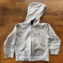 ラルフローレン　キッズ　フード付きパーカー グレー　100cm