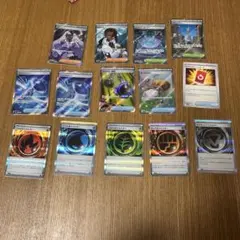 ポケモンカード エネルギー　グッズ　サポート　スタジアム　カードセット