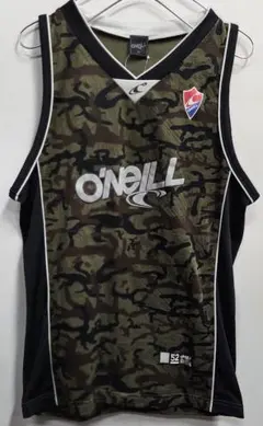 O'Neill 迷彩柄 バスケットボールタンクトップ 52