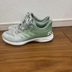 YONEX テニスシューズ グリーン/グレー