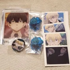 東京卍リベンジャーズ 東リベ 缶バッジ カード アクスタ 松野千冬 セットのサムネイル