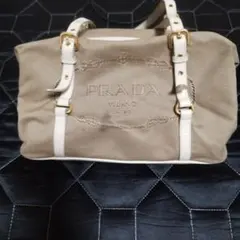 PRADA キャンバス ショルダーバッグのサムネイル