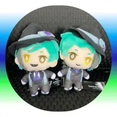 ツイステ 寮服マスコット～オクタヴィネル寮～ ジェイド＆フロイド リーチ兄弟