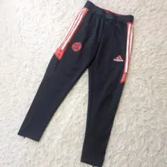 アディダス　メンズ　バイエルンミュンヘン　トラックパンツ　ネイビー　サイズS