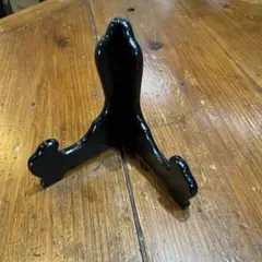 皿立て ディスプレイスタンド ブラック