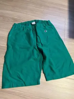 Champion グリーンショートパンツ Lサイズ