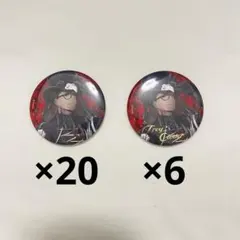 ②ツイステ スケアリー 缶バッジ トレイ・クローバー