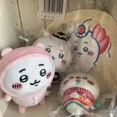 ちいかわ　グッズ4点セット　パジャマパーティー　囚人　クレープ　エニマイくじ
