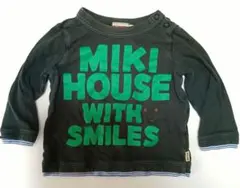 MIKI HOUSE 長袖カットソー 80